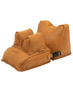Allen 15125 Shooting Rest Combo Filled Front &amp; Rear Light Brown Leather