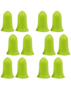 Allen 4136 Tapered Foam Ear Plugs 32 dB Lime Green 6 Pair