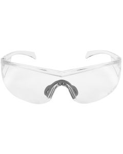 Allen 4139 Protector Shooting &amp; Safety Glasses Clear Lens/Frame Anti-Fog/Scratch