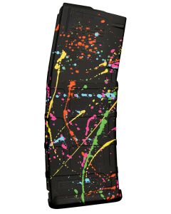 Weapon Works 228049 PMAG GEN M2 MOE 30rd 5.56x45mm NATO Splatter Polymer Fits AR-15
