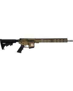 Great Lakes FirearmsAR-15350 Legend 16" 5+1, Bronze Rec/15" Handguard, Black M4 Stock &amp; A2 Grip, Muzzle Brake