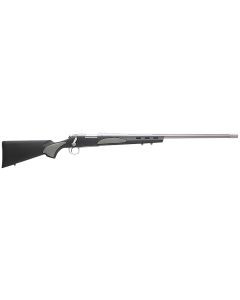 Remington Firearms (New) R84349 700 Varmint SF Full Size 308 Win 4+1 26" Matte Heavy Threaded Barrel, Drilled &amp; Tapped Stainless Steel Receiver, Black Fixed w/Overmolded Panels Synthetic Stock