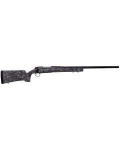 Remington Firearms (New) R84176 700 Long Range Full Size 300 Win Mag 3+1 26" Matte Black Heavy Threaded Barrel, Drilled &amp; Tapped Steel Receiver, Grey w/Black &amp; White Web HS Precision Synthetic Stock