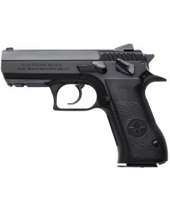 IWI US J941F9ORP Jericho 941 Full Size Frame 9mm Luger 16+1 4.40" Black Chrome Lined Steel Barrel, Black Serrated Steel Slide &amp; Frame w/Beavertail &amp; Picatinny Rail, Black Textured Grips