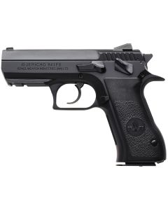 IWI US J941FS9ORP Jericho 941 Mid-Size Frame 9mm Luger 16+1 3.80" Black Chrome Lined Steel Barrel, Black Serrated Steel Slide &amp; Frame w/Beavertail &amp; Picatinny Rail, Black Textured Grips