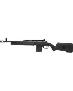 Savage Arms 58186 110 Scout Full Size 450 Bushmaster 5+1 16.50" Matte Black Threaded Barrel, Picatinny Rail Carbon Steel Receiver, Black Magpul Hunter Synthetic Stock, Left Hand