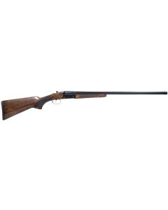 Pointer FT62028 FT6Full Size 20 Gauge Break Open 3" 2rd 28" Black Side By Side Barrel, Black Anodized Aluminum Receiver, Fixed Turkish Walnut Wood Stock, Ambidextrous