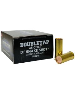 DoubleTap Ammunition 45CSSS2 Snake Shot45Colt 220gr 20 Per Box/50 Case