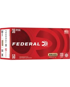 Federal C38130A Champion38Special 130gr Full Metal Jacket 50 Per Box/20 Case