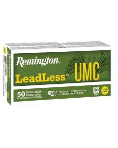 Remington Ammunition R23809 UMC Leadless 9mm 100gr 50 Per Box/10 Case