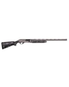 Weatherby XST1228SMG SorixFull Size 12 Gauge Semi-Auto 3.50" 2+1 28" Gray Cerakote Vent Rib Barrel &amp; Drilled &amp; Tapped Steel Receiver, Storm Camo Synthetic Stock w/Adj Shim, Ambidextrous