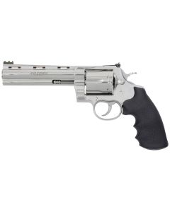 Colt Mfg ANACONDASP6RFT Anaconda Target 44 Mag 6rd 6" Stainless Vent Rib Barrel, Cylinder &amp; Stainless Stainless Steel Frame, Black Rubber Grip