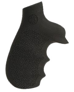 Hogue 73000 OverMolded Monogrip Black Rubber with Finger Grooves for Taurus Tracker, Judge