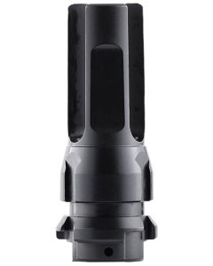 Dead Air DA306 KeyMo Flash Hider Black Nitride 4140 HT Alloy Steel 1/2"-28 Threads 2.70" OAL 22 Cal