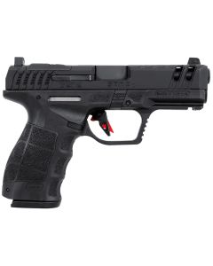 SAR USA SAR9CG3BL SAR9 C Gen3 Compact Frame 9mm Luger 15+1 4" Black Steel Barrel, Black Steel Optic Ready/Ported/Serrated Slide, Black Polymer Frame w/Picatinny Rail, Interchangeable Backstrap Grip