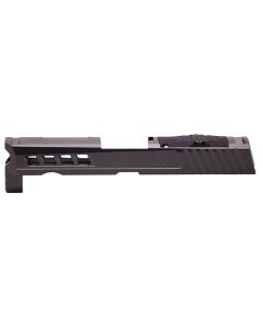 True Precision Inc TPP32CSBCRMR Axiom Optic Cut Slide Fits Sig P320 Black DLC Anodized 416R Stainless Steel