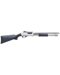 Citadel FRMN1220SYN Mariner12 Gauge Pump 3" 4+1 18.50" Black Full Heat Shield Barrel, Black Picatinny Rail Steel Receiver, Fixed Black Synthetic Stock
