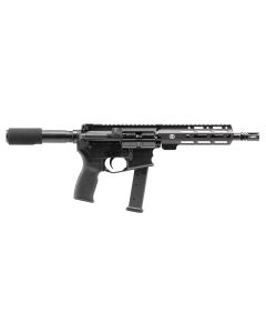 Bersa BAR9GL8BSC AR99mm Luger 27+1 8" Barrel, KAW Valley XL Compensator, Hard Coat Anodized Metal Finish, M-Lok Handguard, Magpul MOE+ Grip, Manual Safety