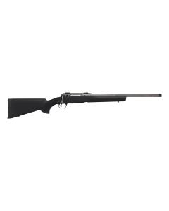 Savage Arms 58269 110 Trail Hunter Lite Full Size 7mm-08 Rem 4+1 20"Fluted/Threaded Barrel, Drilled &amp; Tapped Steel Receiver, Black Fixed Synthetic Stock