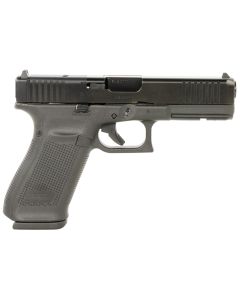 Glock UA205S201MOS G20 Gen5 MOS Standard 10mm Auto 10+1 4.61" Black GMB Barrel, Black nDLC Serrated Slide, Black Polymer Frame w/Picatinny Rail, Black Textured Grip, Ambidextrous, USA Made