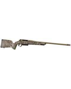Christensen Arms 8011501200 EvokeFull Size 243 Win 4+1 20" Flat Dark Earth Cerakote #4 Contour Threaded Barrel, Mossy Oak Bottomland Fixed Hybrid Hunter w/Picatinny Rail Synthetic Stock