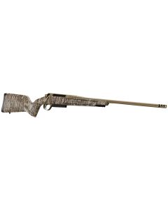 Christensen Arms 8011502100 EvokeFull Size 300 PRC 4+1 22" Flat Dark Earth Cerakote #4 Contour Threaded Barrel, Mossy Oak Bottomland Fixed Hybrid Hunter w/Picatinny Rail Synthetic Stock