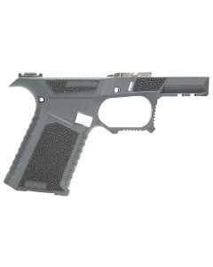 Sct Manufacturing 0225020100IC Sub CompactCompatible w/ Glock 43X/48 Gray Polymer Frame Aggressive Texture Grip Includes Locking Block