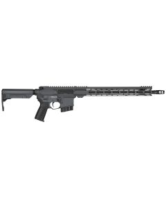 CMMG 28A670CSG Resolute MK4 22 ARC Black Nitride Threaded Barrel, Sniper Gray Cerakote Picatinny Rail Aluminum Receiver, M-LOK Handguard, Black Synthetic CMMG 6 Position RipStock, Black Polymer Grip