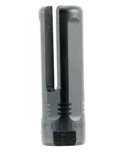 SureFire 3PELIMINATOR5561228 3P Eliminator Flash Hider Black Nitride Stainless Steel with 1/2"-28 tpi Threads &amp; 2.60" OAL for 5.56x45mm NATO M16, M4