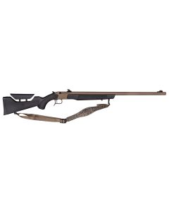 CVA PR3212N Accura LR-X 50 Cal 209 Primer 30" Flat Dark Earth Nitride Cerakote Fluted Threaded Barrel, Picatinny Rail Receiver, Black Adj Comb Synthetic Stock
