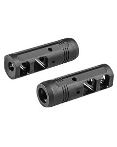 SureFire PROCOMP762 ProComp Muzzle Brake Black Nitride Steel with 5/8"-24 tpi Threads &amp; 2.70" OAL for 7.62mm AR-10