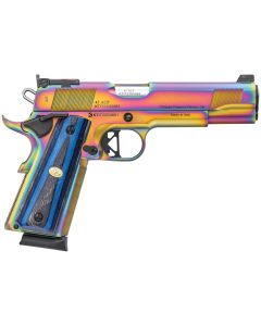 Charles Daly 440.183 1911 Empire Grade Full Size Frame 45 ACP 8+1 5" Stainless Steel Barrel, Nebula PVD Serrated Steel Slide, Steel w/Beavertail Frame, Black G10 Grip