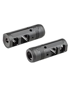 SureFire PROCOMP556 ProComp Muzzle Brake Black Nitride Steel with 1/2"-28 tpi Threads &amp; 2.50" OAL for 5.56x45mm NATO M16, M4