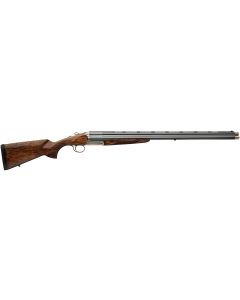 Chiappa Firearms 930.354 CD Triple Crown Empire Grade Full Size 20/28 Gauge Break Open 3+1 26" Blued Chrome Lined Vent Rib Barrel, Silver Engraved Steel Receiver, Fixed Oiled Walnut Stock