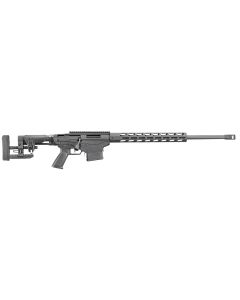 Ruger 18048 Precision6.5 Creedmoor 10+1 20" Black Threaded Barrel, Black Picatinny Rail Aluminum Receiver, Precision MSR Synthetic Stock, Black Polymer Grip