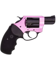 Charter Arms 53835 Pink Lady38 Special 5rd 2" Black Steel Barrel, Black Cylinder, Black/Pink Aluminum Frame, Black Rubber Grip, Exposed Hammer