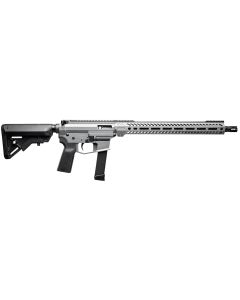 Angstadt Arms AAUDP09RGR UDP-99mm Luger 15+1 16" Black Melonite Threaded Barrel, Tactical Gray Cerakote Picatinny Rail Aluminum Receiver, 15" M-LOK Handguard, Black Synthetic B5 Bravo Stock