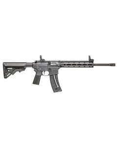 Smith &amp; Wesson 14180 M&amp;P15-22 Sport 22 LR 25+1 16.50" Black Steel Threaded Barrel, Picatinny Rail Polymer Receiver, M-LOK Polymer Handguards, Black Polymer B5 Bravo Stock, Black B5 Type 23 Grips
