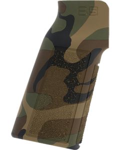 B5 Systems PGR1472 Type 22 P-GripWoodland Camo Polymer