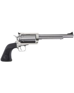 Magnum Research BFR303076 BFR30-30 Win 6rd 7.50" Stainless Rifled Steel Barrel, Brushed Stainless Cylinder, Stainless Steel Frame, Black Hogue Rubber Grip, Exposed Hammer