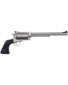 Magnum Research BFR30306 BFR30-30 Win 6rd 10" Stainless Rifled Steel Barrel, Brushed Stainless Cylinder, Stainless Steel Frame, Black Hogue Rubber Grip, Exposed Hammer