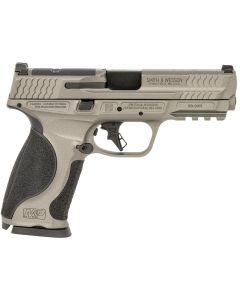 Smith &amp; Wesson 14161 M&amp;P M2.0Full Size Frame 9mm Luger 10+1 4.63" Black Steel Barrel, Gray Optic Cut/Serrated Steel Slide, Gray Aluminum Frame w/Picatinny Rail, Black Polymer Grip