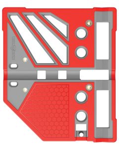 Real Avid AVMBBPRO Master Bench Block Pro Gray/Red Durable Resin Compatible w/ Pistols/Long Guns