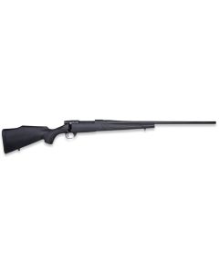 Weatherby VTX7MMPR4T Vanguard Obsidian Full Size 7mm PRC 3+1 24" Blued #2 Contour Threaded Barrel, Blued Drilled &amp; Tapped Steel Receiver, Black Monte Carlo Synthetic Stock