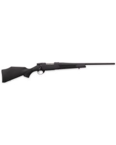Weatherby VYT222RR0T Vanguard Synthetic Compact 22-250 Rem 5+1 20" Matte Blued #1 Threaded Barrel, Matte Blued Drilled &amp; Tapped Steel Receiver, Black Adjustable Synthetic Stock