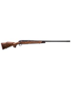 Weatherby 3WASD300WR8B 307 Adventure SD Full Size 300 Wthby Mag 3+1 28" Black Cerakote Fluted Threaded Barrel, Graphite Black Cerakote Drilled &amp; Tapped Stainless Steel Receiver, Fixed Walnut Stock