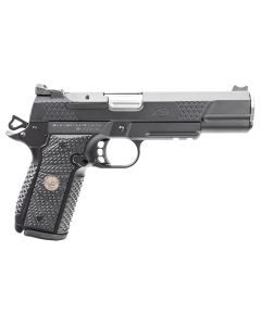 Wilson Combat 2EDCXLPR9 EDC X9 2.0 Compact Frame 9mm Luger 15+1 5" Steel Barrel, Black Armor-Tuff Serrated Stainless Steel Slide, Aluminum Frame w/Picatinny Rail, Black G10 Starburst Grip