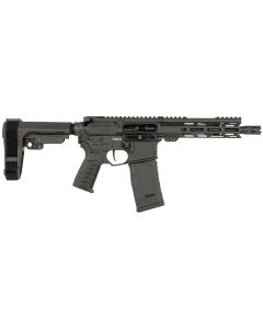CMMG 30AF20AAB Banshee MK4 300 Blackout 30+1 8" Black Nitride Medium Taper Threaded Barrel, EML 7" M-LOK Handguards, Black Armor Cerakote Aluminum Picatinny Rail Receiver, CMMG Zeroed Grips