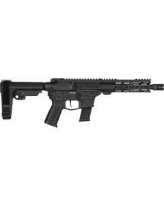 CMMG 45AF30FAB Banshee MKG 45 ACP 13+1 8" Black Nitride Medium Taper Threaded Barrel, EML 7" M-LOK Handguards, Black Armor Cerakote Aluminum Picatinny Rail Receiver, CMMG Zeroed Grips