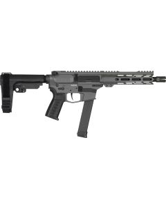 CMMG 99A3B0FTNG Banshee MKGS 9mm Luger 33+1 8" Black Nitride Medium Taper Threaded Barrel, EML 7" M-LOK Handguards, Tungsten Cerakote Aluminum Picatinny Rail Receiver, CMMG Zeroed Grips